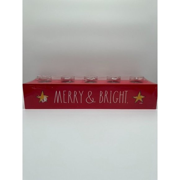 VHTF NWT Rae Dunn Christmas Tealight Decor - Picture 1 of 5